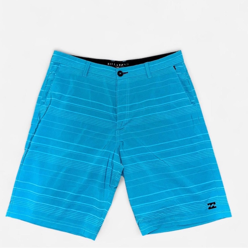 Billabong Aqua and Black Boardshorts